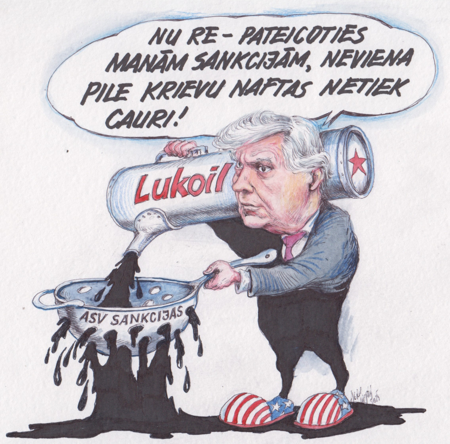 Politika krāmu bodē, Ļeontjevs – Sēnā, Tramps – iedomu pasaulē