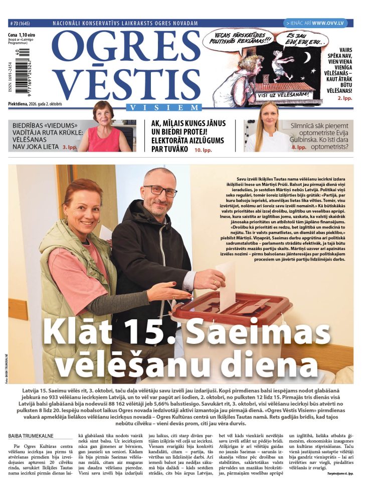2. oktobra izdevums